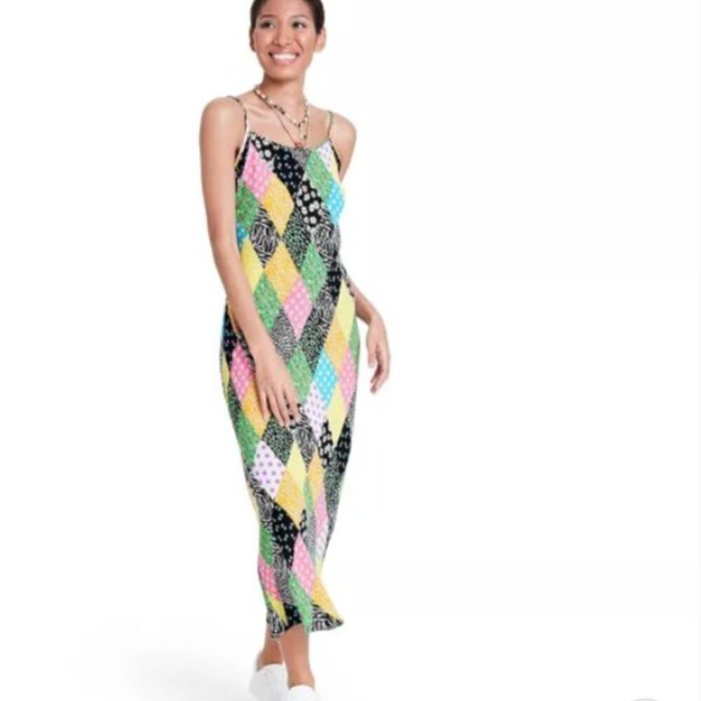 Patchwork‎ Sleeveless Slip Dress- RIXO for Target